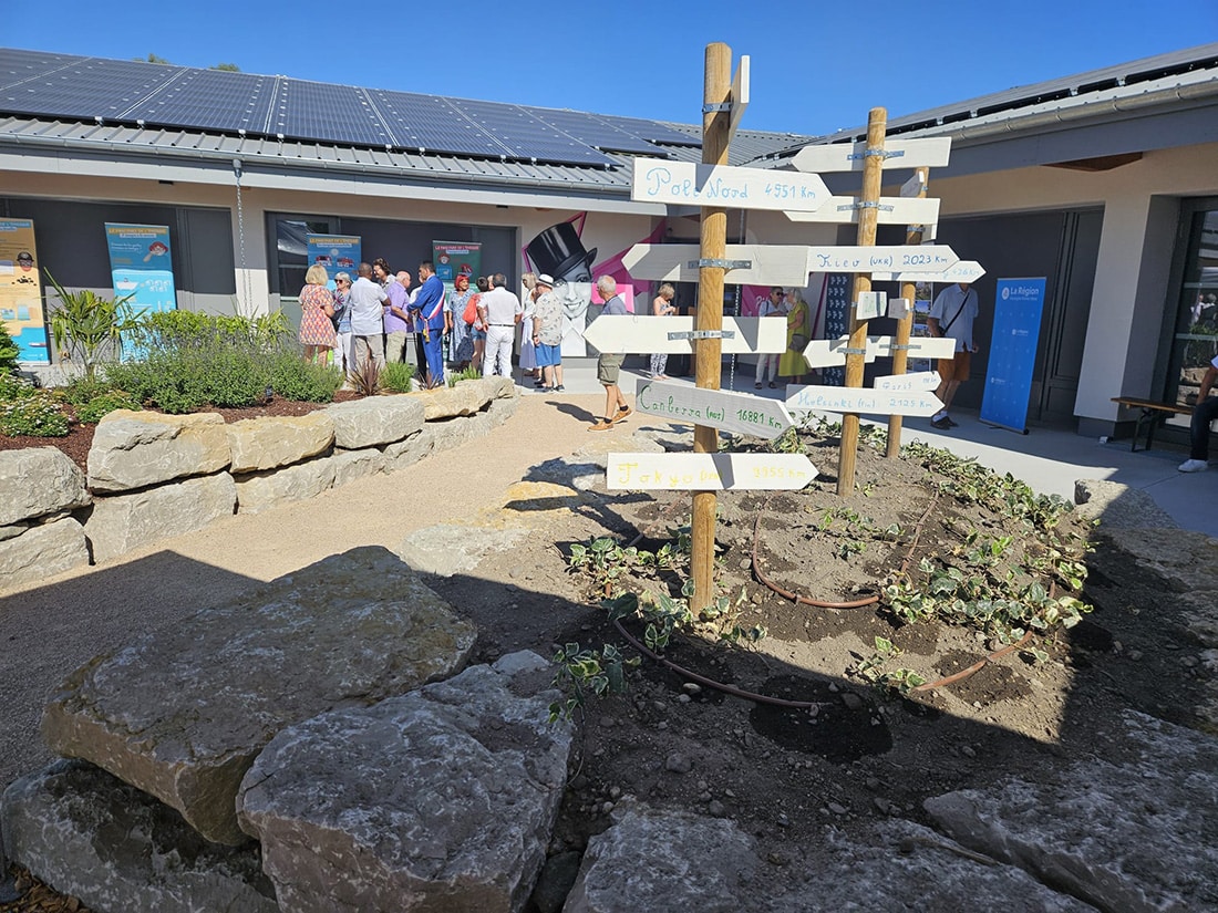 Création de zones d’aménagements extérieurs