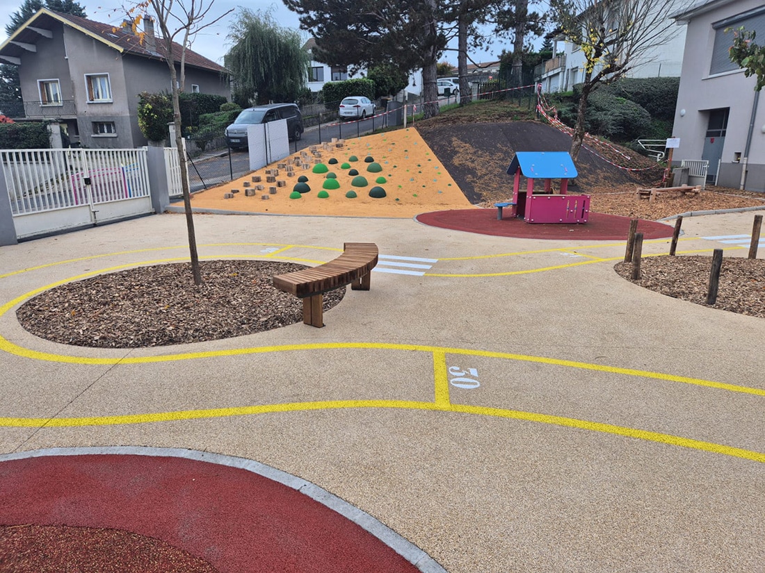 Zones dédiées au jeu et à l’éveil